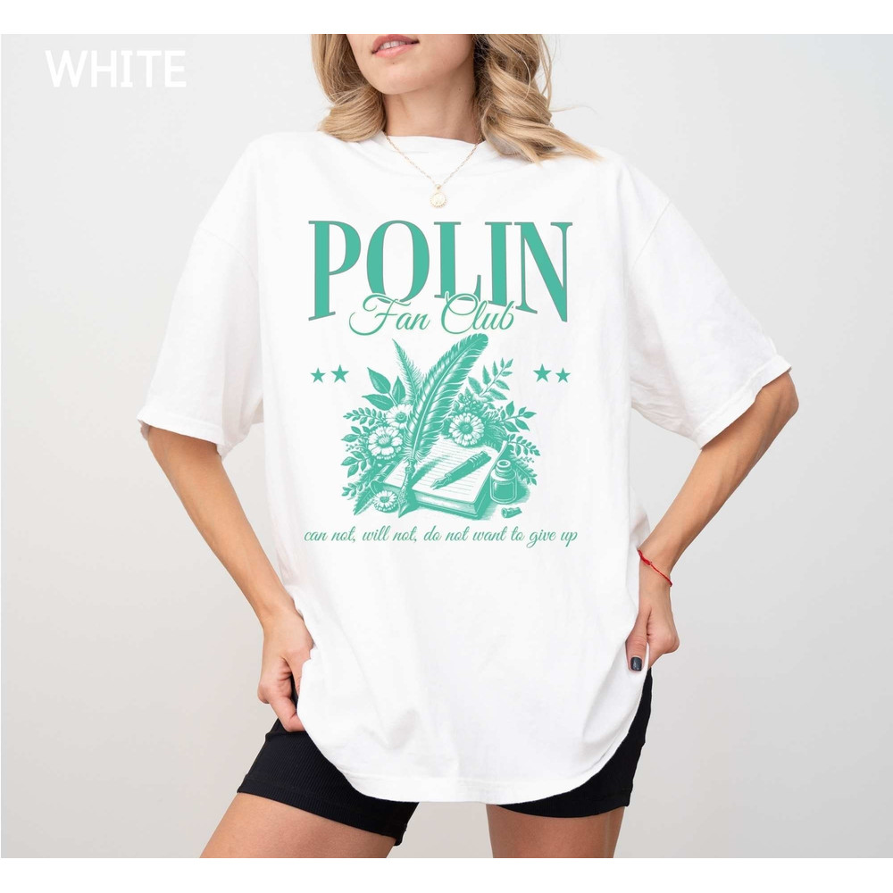 Polin Fan Club Comfort Colors Shirt, Penelope Colin Book Inspired Tshirt Season 3 The Ton Lady Featherington Carriage Scene Long Way TV Gift.jpg