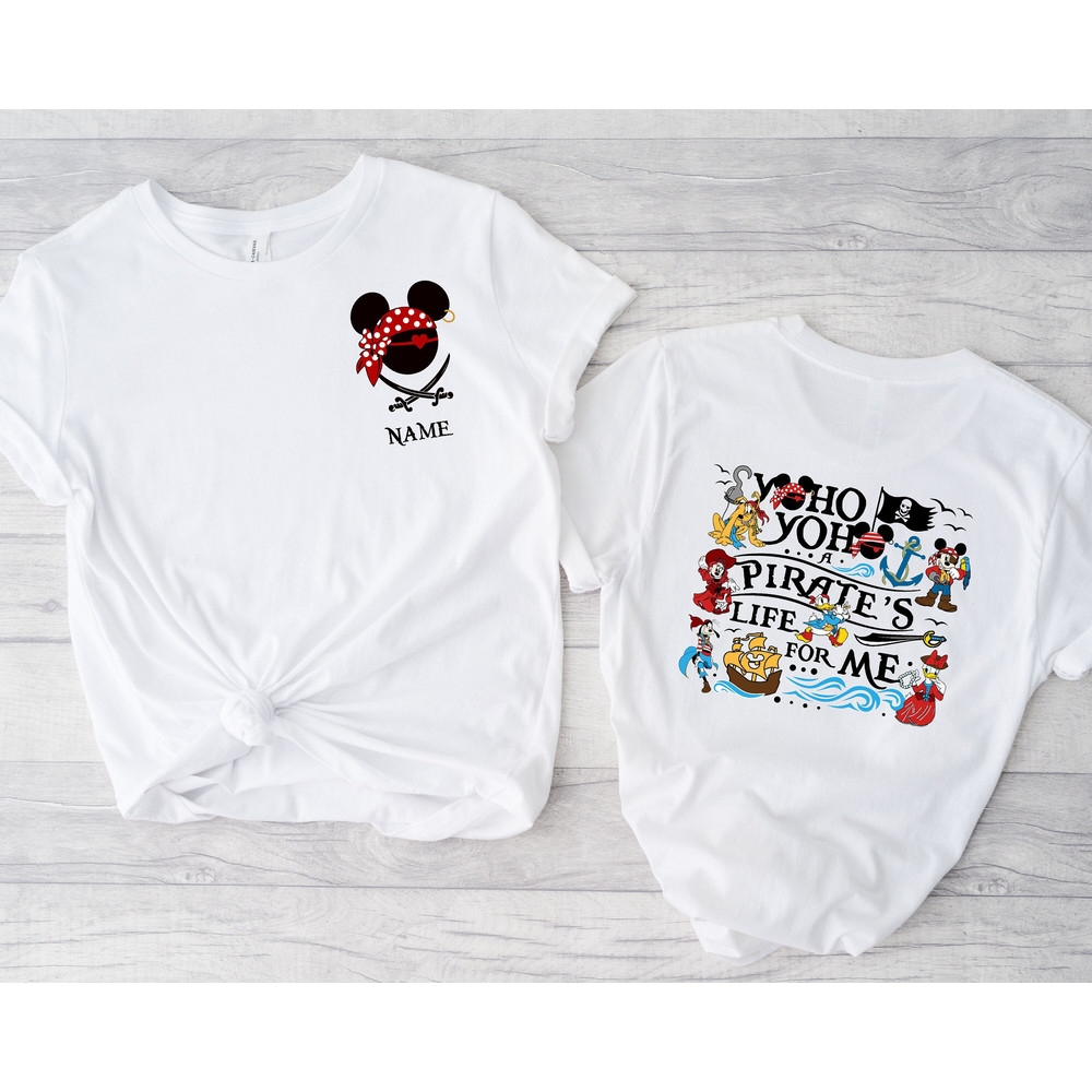 Custom Disney Minnie Pirates Shirt, Disney Life For Me T-Shirt, Minnie Ho Ho Ho Shirt, Disney Vacation Shirt, Disney Family Matching Tee.jpg