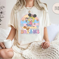 cute lizzie mcguire shirt, this is what dreams are made of shirt, magic kingdom shirt, disneyland trip, family vacation