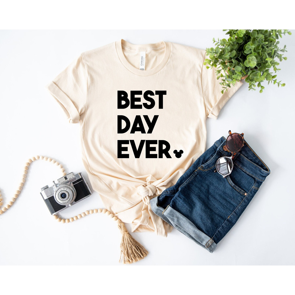 Disney Best Day Ever Shirt, Disney Shirt, Disney Matching Shirts, Disney Trip Shirt, Disney Vacation Shirt, Disney Family Shirts.jpg