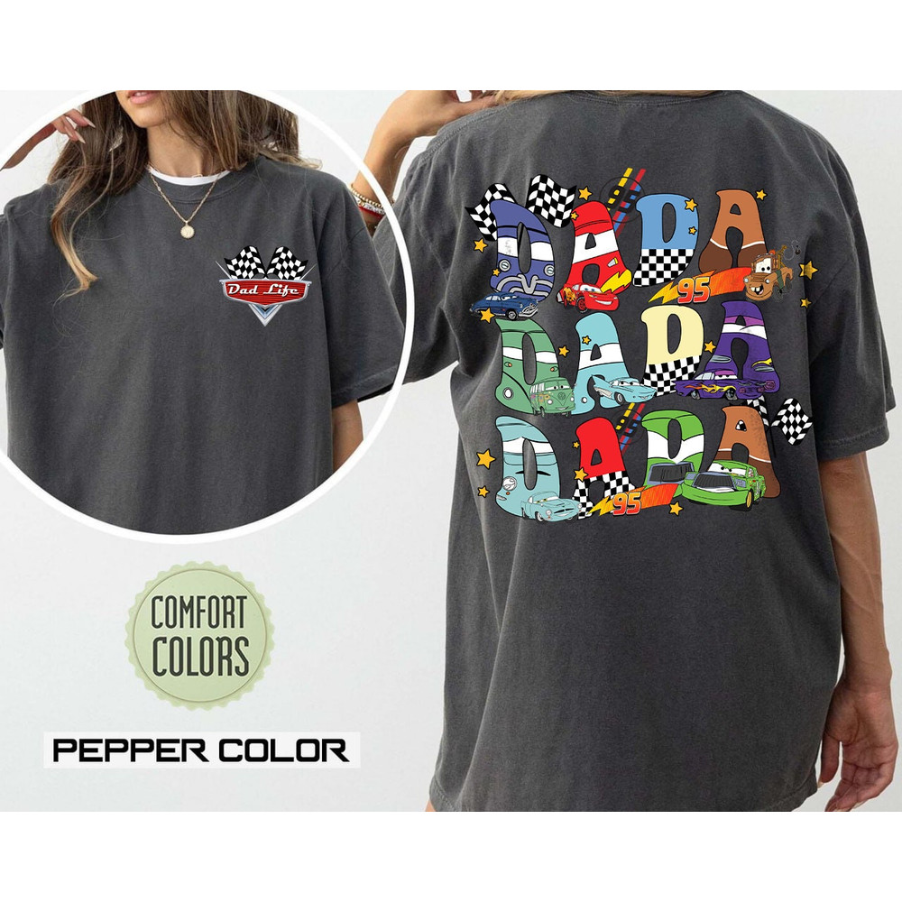 Disney Pixar Cars Dada Shirt, Dad Life Shirt, Disney Dad Shirt, Father Day Shirt, Car Land Shirt.jpg