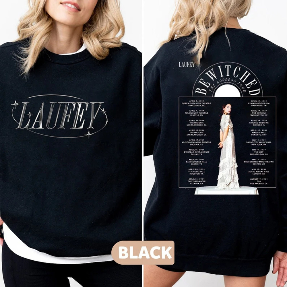 Laufey The Bewitched Tour 2024 Shirt, Laufey Merch Shirt, Laufey Fan Gift Shirt, Vintage Laufey Shirt.jpg