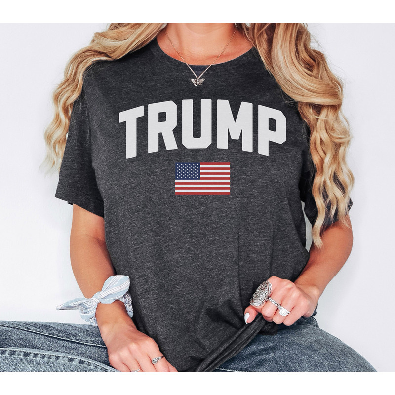 Arch Trump 2024 Unisex Tee, Trump 2024 Shirt, Trendy Trump Shirt, 2024 Election Tshirt.jpg