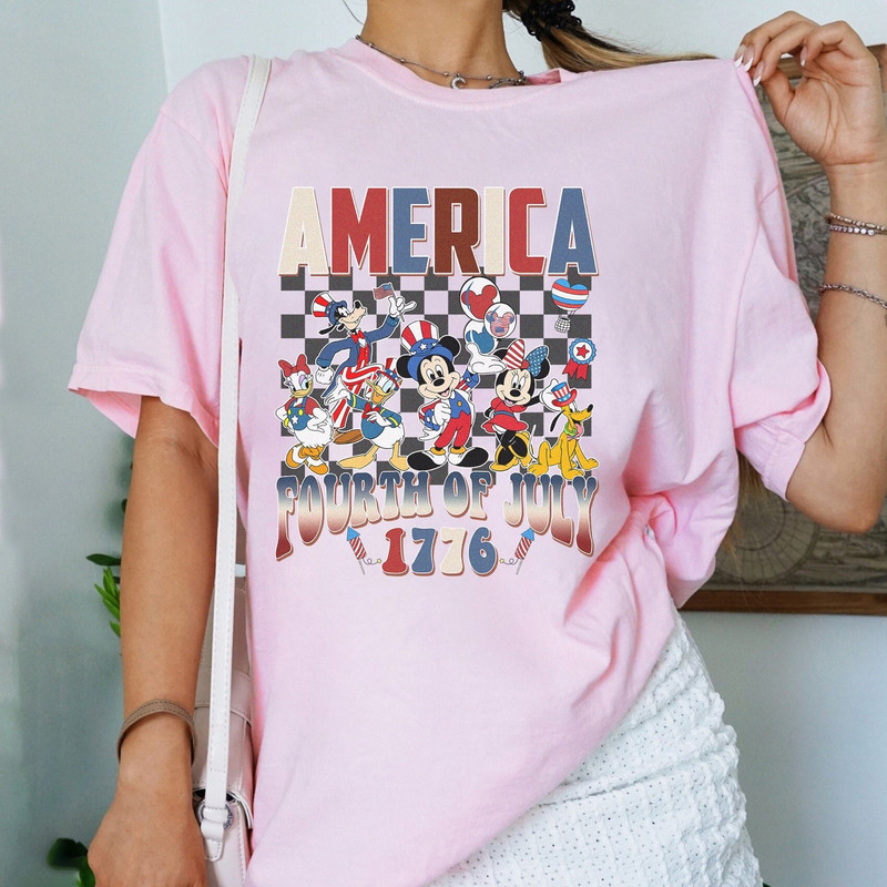 Disneyland Mickey And Friends 4th of July Shirt, Disneyworld Happy 4th of July Shirt, Happy Patriotic Day 1976 Tee, Memorial Day Shirt.jpg