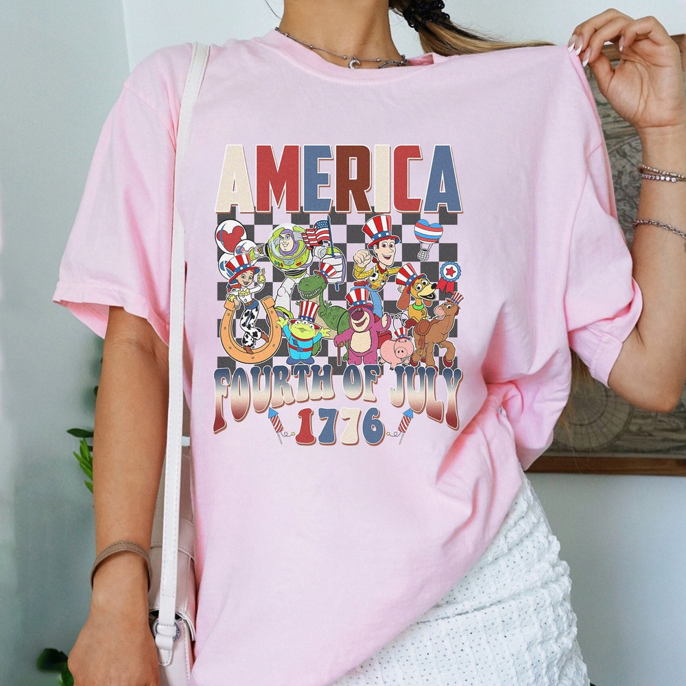 Toy Story 4th of July Shirt, Disneyland Happy 4th of July Shirt, Toy Story Woody Jessie Patriotic Tee, Independence Day Tee, Memorial Day.jpg