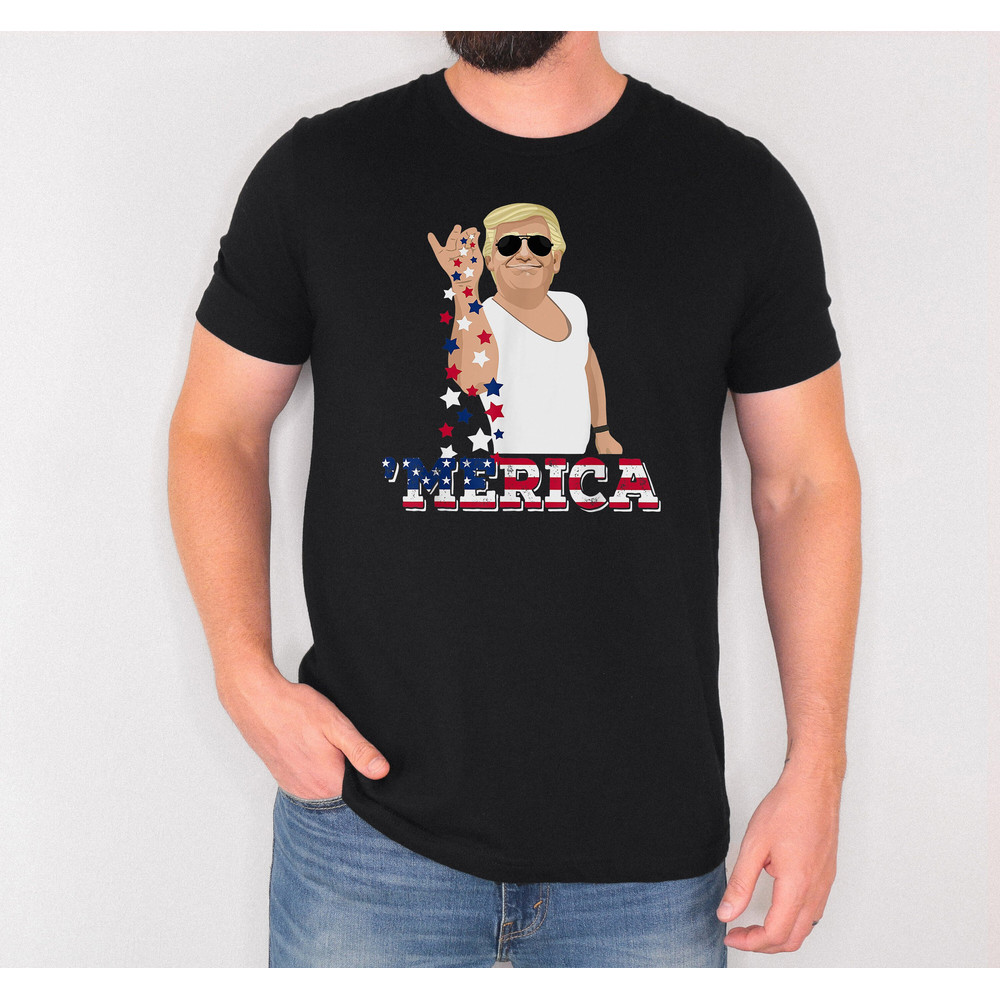 Trump Bae USA Unisex Tee, Trump 2024 Shirt, Trendy Trump Shirt, 2024 Election Tshirt.jpg