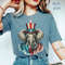 4th of July Elephant Comfort Colors shirt, Republican Tshirt The Fourth American Flag Elephant Gift Independence Patriotic Vote Graphic Tee.jpg