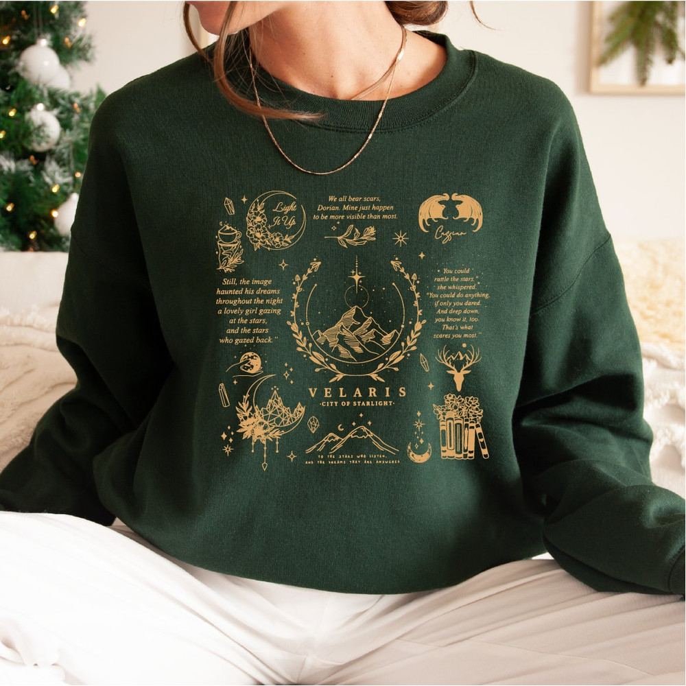 Velaris Sweatshirt, Velaris City Of Starlight Sweatshirt, Acotar Sweatshirt, The Night Court Sweatshirt, Book Lover Hoodie, CUS-217 1.jpg