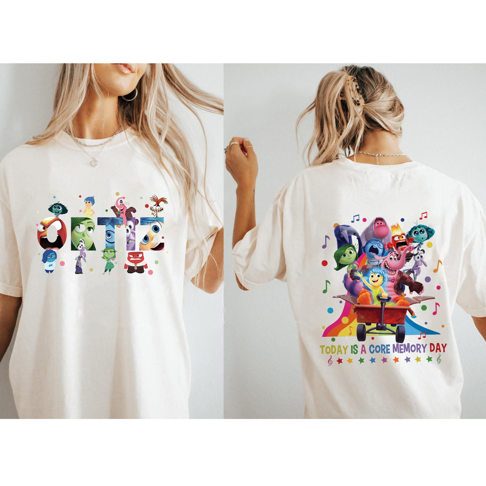 Emotions Inside Out Custom Name Comfort Colors Shirt, Joy Disgust Fear Sadness Anger Tee, Pixar Inside Out Movie Sweat Shirt, Cartoon Shirt.jpg