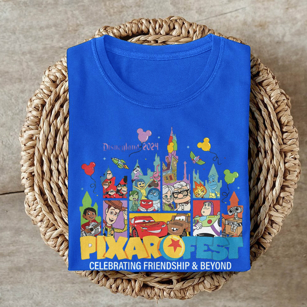 Funny Castle Fest 2024 Shirt, Magic Castle Party Celebrating Friendship & Beyond Matching Shirt, Toy Movie Shirt, Family Trip Outfit.jpg