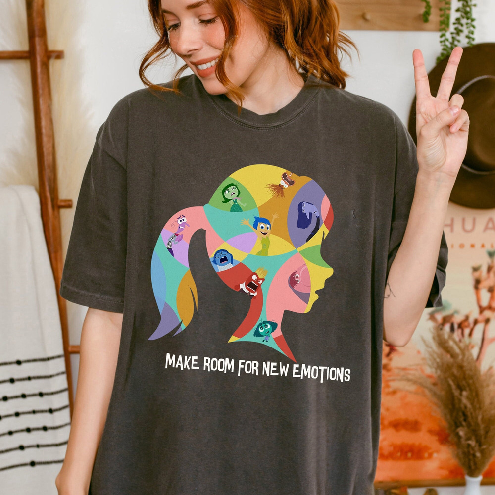 Make Room For New Emotions Inside Out Characters Shirt, Joy Disgust Fear Sadness Anger Tee, Pixar Inside Out Movie SweatShirt, Cartoon Shirt.jpg