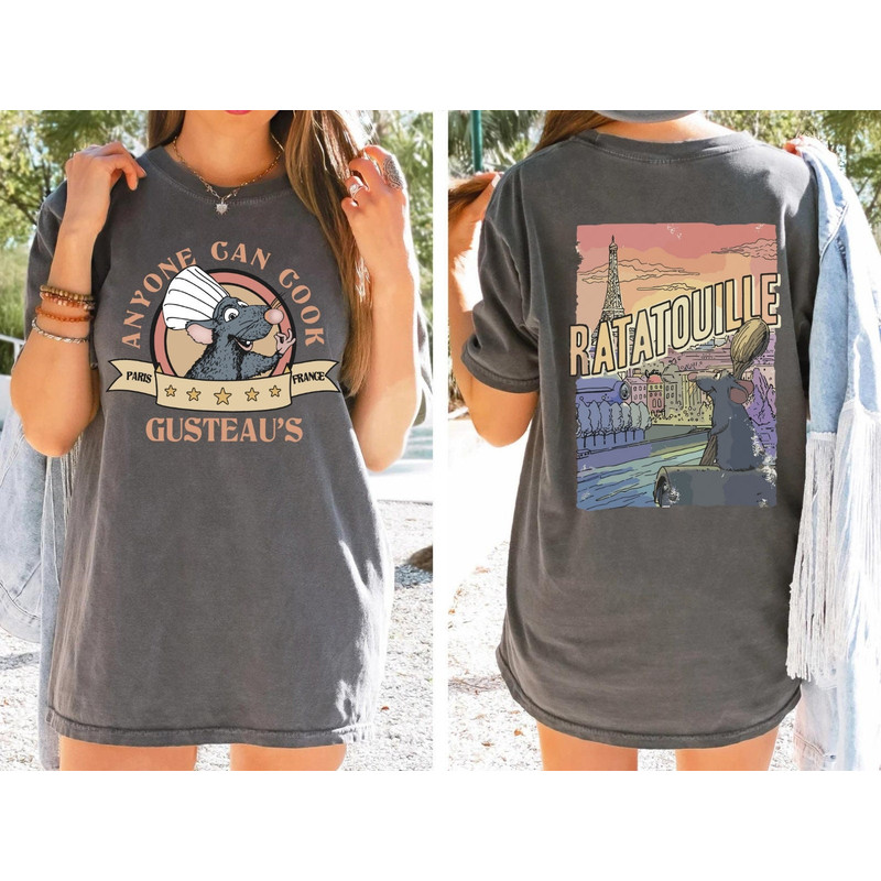 Pixar Ratatouille Shirt, Ratatouille Comfort Colors Shirt, Mouse Chef Remy Shirt, La Cuisine De Remy Gusteau's Shirt, Little Chef Remy Shirt.jpg