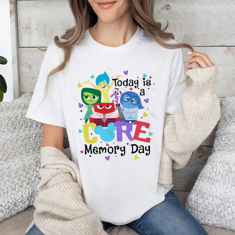 Today Is A Core Memory Day Shirt, Inside Out Friends Shirt, Mental Health Shirt, Awareness Shirt, Therapist Shirt, Mental Health Matters.jpg