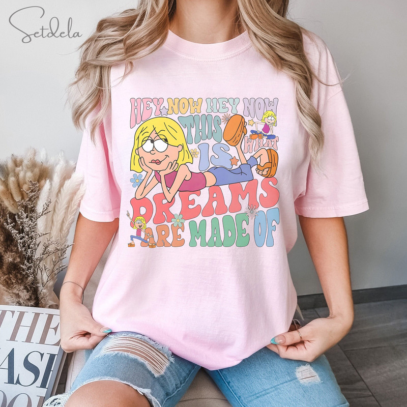 Disney Cute Lizzie McGuire Comfort Colors Shirt, This Is What Dreams Are Made Of Retro Sweatshirt, Disney Vacation Trip Shirts, Disney Shirt.jpg