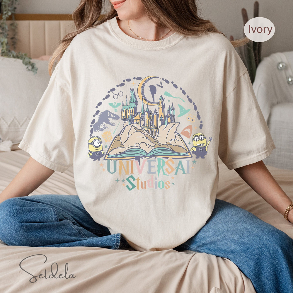 Disney Universal Studios Comfort Colors® Shirt, Disney Family Shirts, Universal Studio Trip Shirt, Disneyworld Shirt, Disneyland Shirts.jpg