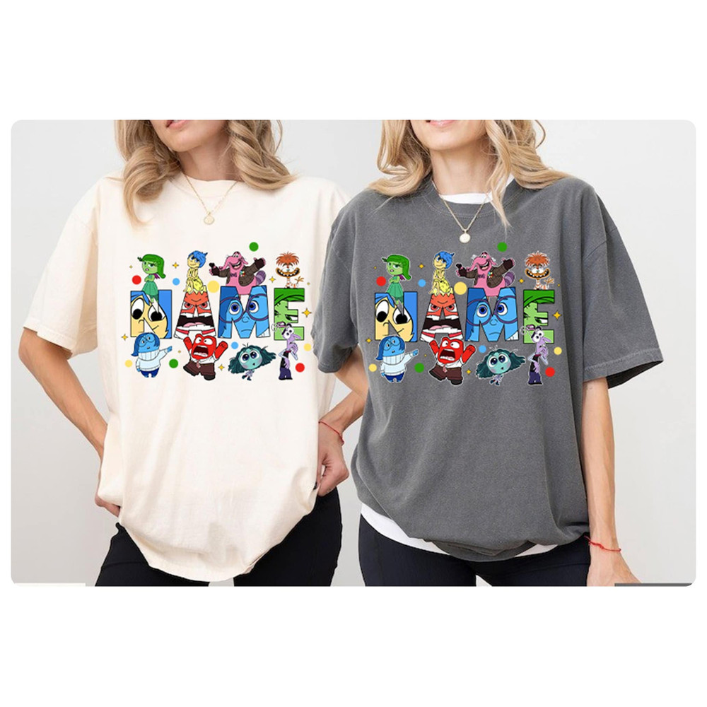 Inside Out Family Shirt, Disneyland Inside Out Shirt, Custom Inside Out Shirt, Inside Out Joy Anger Anxiety Shirt, Inside Out Birthday Tee.jpg