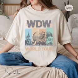 vintage walt disney world comfort color shirt, epcot center sweatshirt, animal kingdom shirt, hollywood studios shirt, r