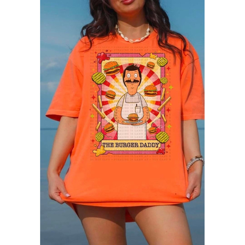 Burger Daddy Tshirt Bobs burgers merch tshirt.jpg