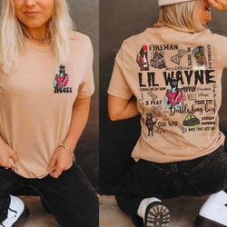 lil wayne song title tshirt, lil wayne shirt, lil wayne merch