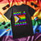 Not A Phase T-Shirt, Pride Month Shirt, LGBTQ+ Gay Pride Tshirt, Lesbian, LGBTQIA+, Rainbow Pride Flag Tee, Human Rights.jpg
