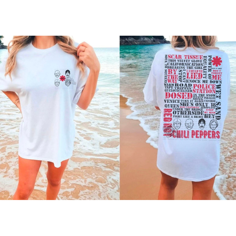 Red Hot Chili Peppers shirt song title tshirt music shirt RHCP merch.jpg