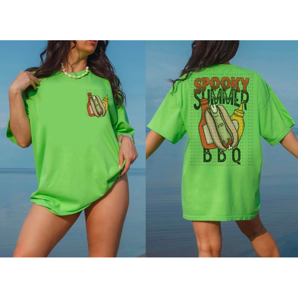 Spooky Summer Bbq shirt summer tshirt gift.jpg