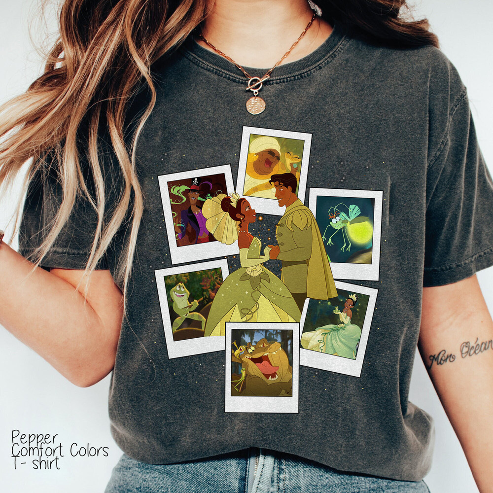 Disney Princess Tiana Mickey Ears Shirt, Walt Disney Princess And Frog T-Shirt, Magic Kingdom Tee, WDW Disneyland Girl Trip Matching Shirt.jpg