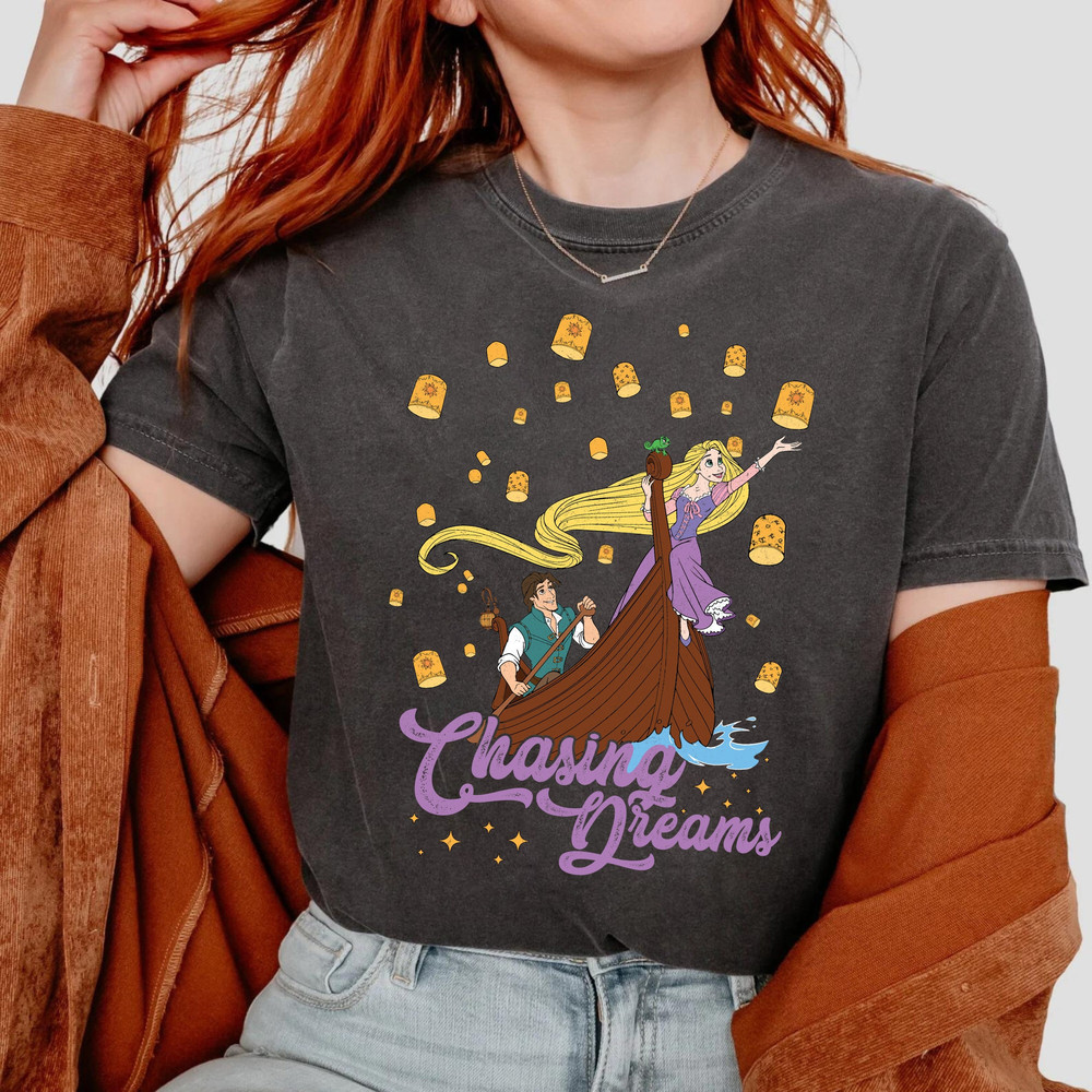 Disney Tangled Rapunzel Comfort shirt, Chasing Dreams Shirt, Lost Princess Shirt, Princess Shirt, Tangled Shirt, Walt Disney World shirt.jpg