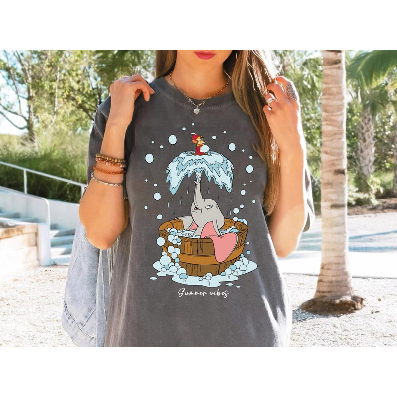 Dumbo Hawaiian Shirt, Dumbo Elephant Summer Vibes Shirt, Dumbo Beach Shirt, Disney Dumbo Vacation Shirt, Dumbo Vacay Mode, Beach Vibes Shirt.jpg