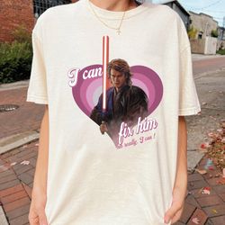 i can fix him no really i can anakin shirt, skywalker tee, anakin skywalker shirt, ttpd shirt, swiftie shirt, wars star