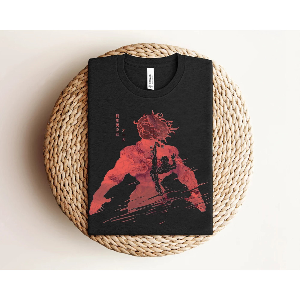 Anime Shirt, Baki Shirt, Anime Shirt Man, Mens Clothing, Gift For Him, Gift For Kids, Boyfriend Gift, Anime Gift, Anime Graphic Tee, Unisex.jpg