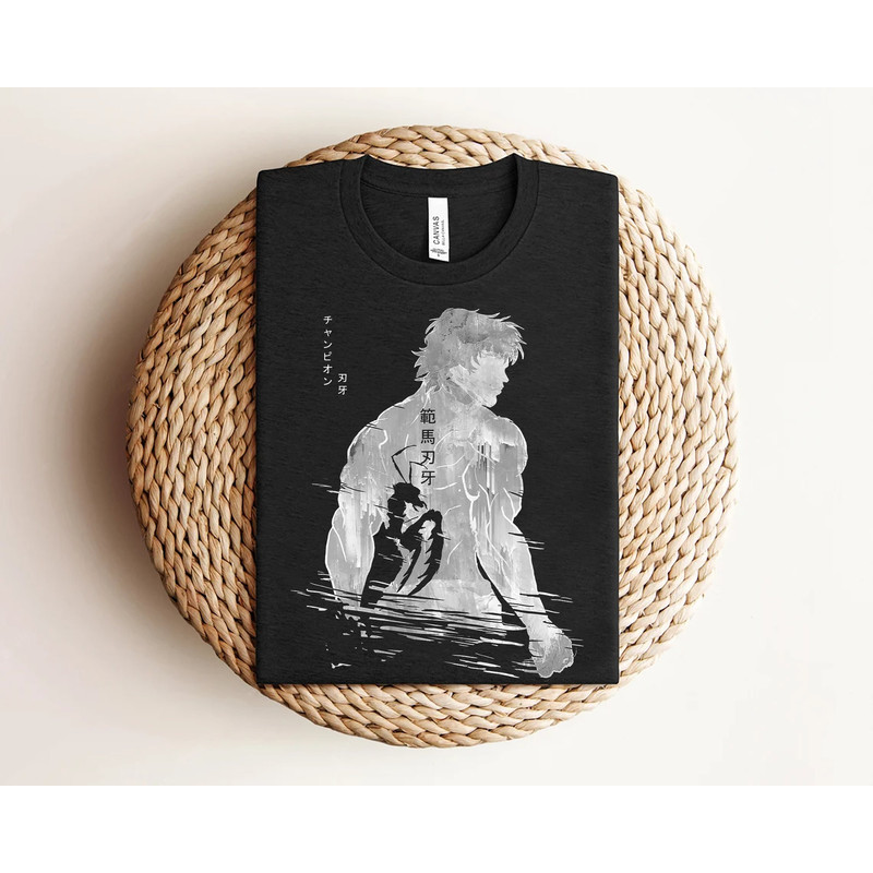Anime Shirt, Baki Shirt, Mens Clothing, Gift For Him, Anime Shirt Man, Anime Merch, Anime Clothes, Birthday Gift, Anime Graphic Tee, Unisex.jpg