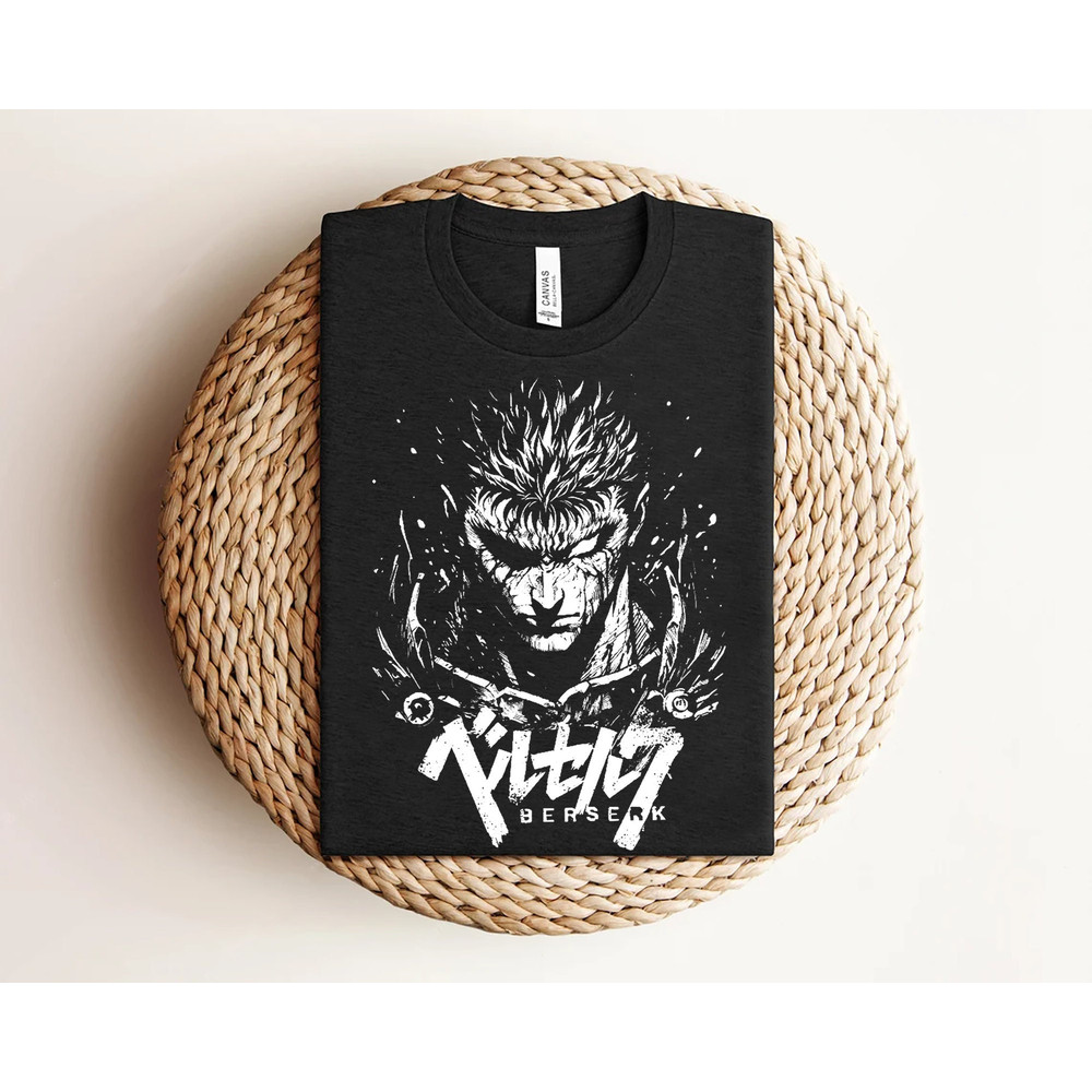 Berserk Shirt, Anime Shirt, Gift For Him, Mens Clothing, Anime Sweatshirt, Anime Shirt Man, Unisex Shirt, Manga Shirt, Anime Graphic Tee.jpg