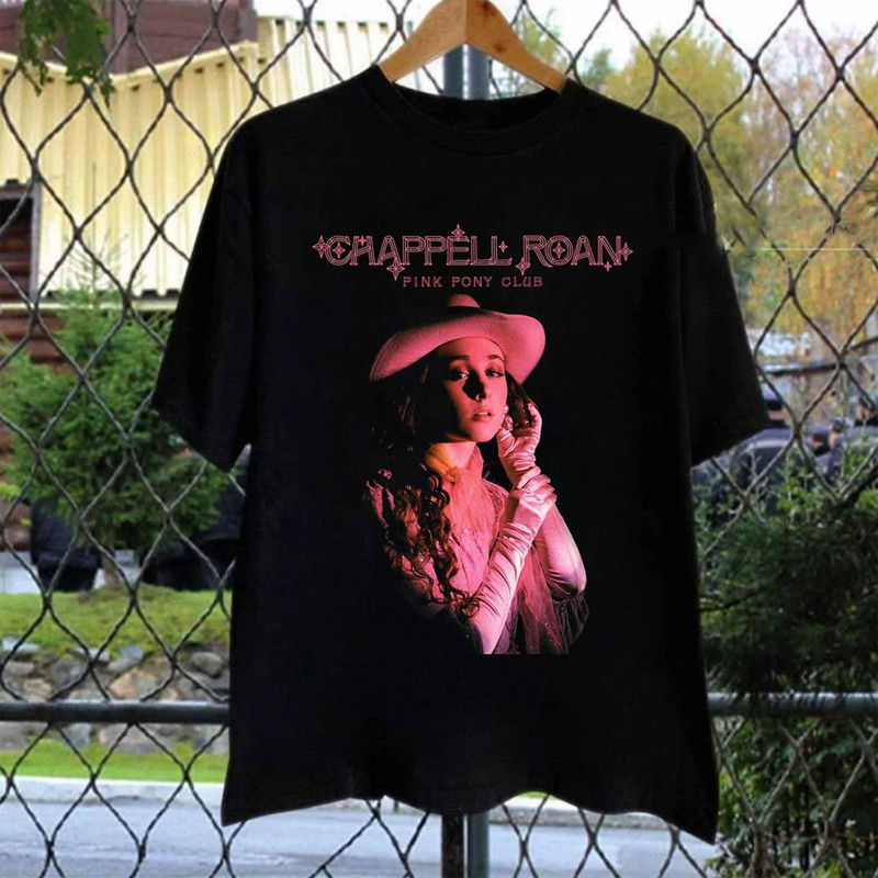 Chappell Roan T-Shirt, Pink Pony Club Shirt, Chappell Roan Merch, Rise and Fall of a Midwest Princess Shirt, Chappell Roan Fan Gift.jpg
