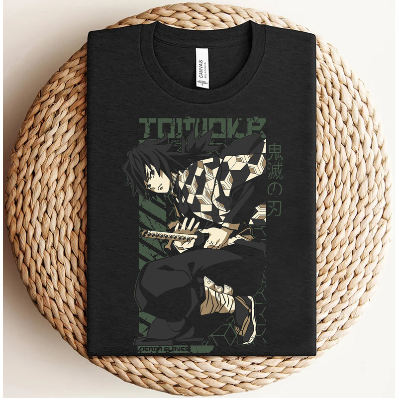 Demon Slayer Shirt, Kimetsu No Yaiba Shirt, Giyu Shirt, Hashira Shirt, Anime Shirt, Anime Graphic Tee, Gift For Him, Gift For Her.jpg