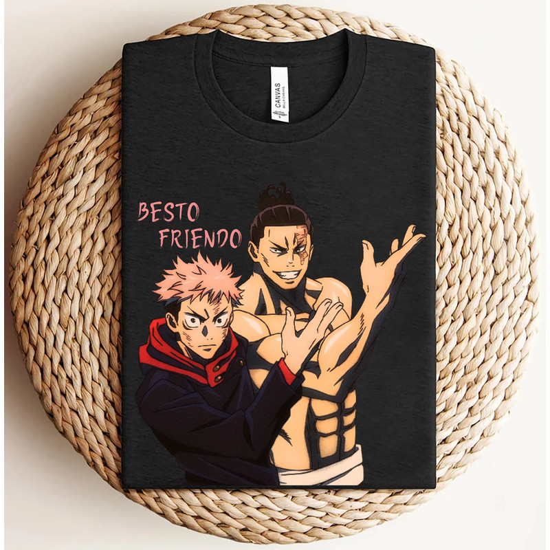 Jujutsu Kaisen Shirt, Besto Friendo Shirt, JJK T-Shirt, Todo and Itadori Shirt, Anime Shirt, Anime Fan Gift, Bestfriend Gift, Gift For Him.jpg