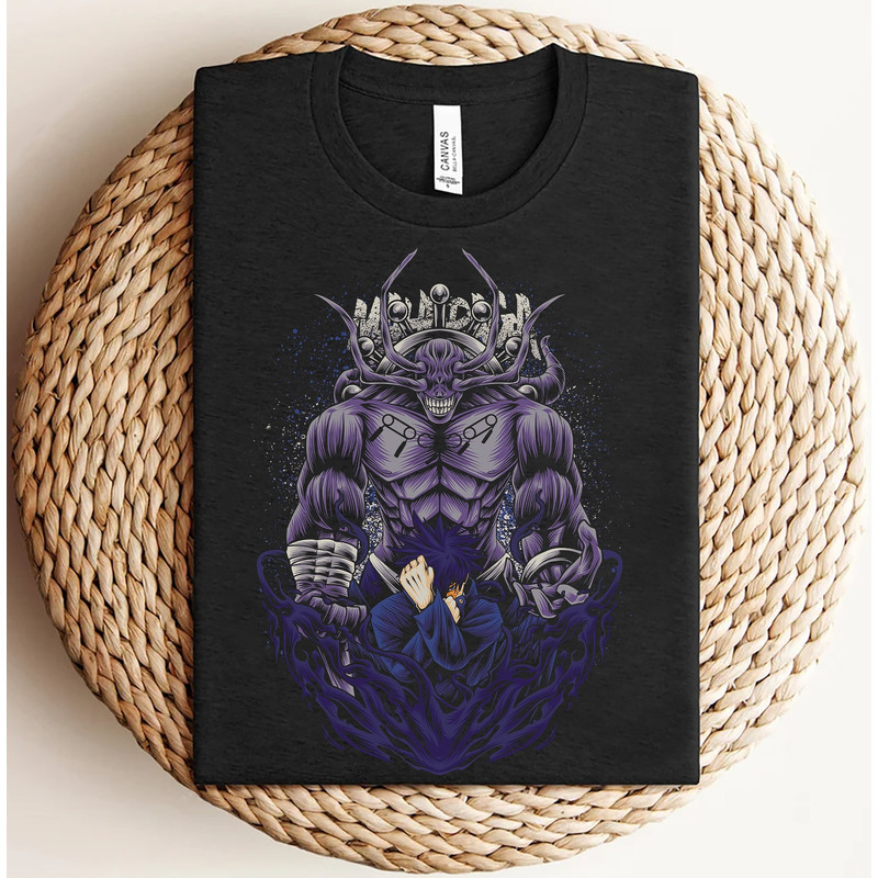 Jujutsu Kaisen Shirt, JJK Shirt, Mahoraga Shirt, Megumi Tshirt, Anime Shirt, Best Anime Clothes, Anime Graphic Tee, Gift For Him, Unisex Tee.jpg