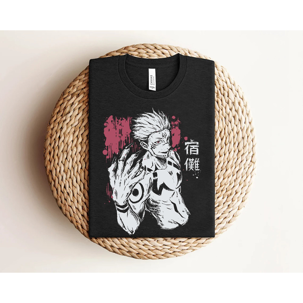 Sukuna Shirt, Jujutsu Kaisen Shirt, JJK Sukuna Anime T-Shirt, Sukuna Thirst Trap Shirt, Anime Graphic T-Shirt, Best Anime Shirts.jpg