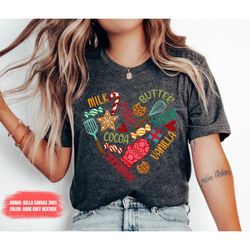 christmas baking shirt, cookie lover shirt, xmas baking tee, womens christmas shirt, cookie baking shirt christmas gift