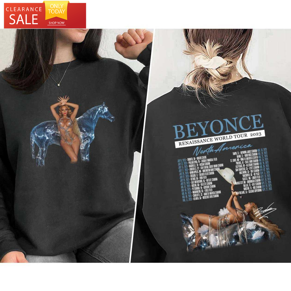 Beyonce Renaissance World Tour 2023 Beyonce Graphic Tee - Happy Place for Music Lovers.jpg