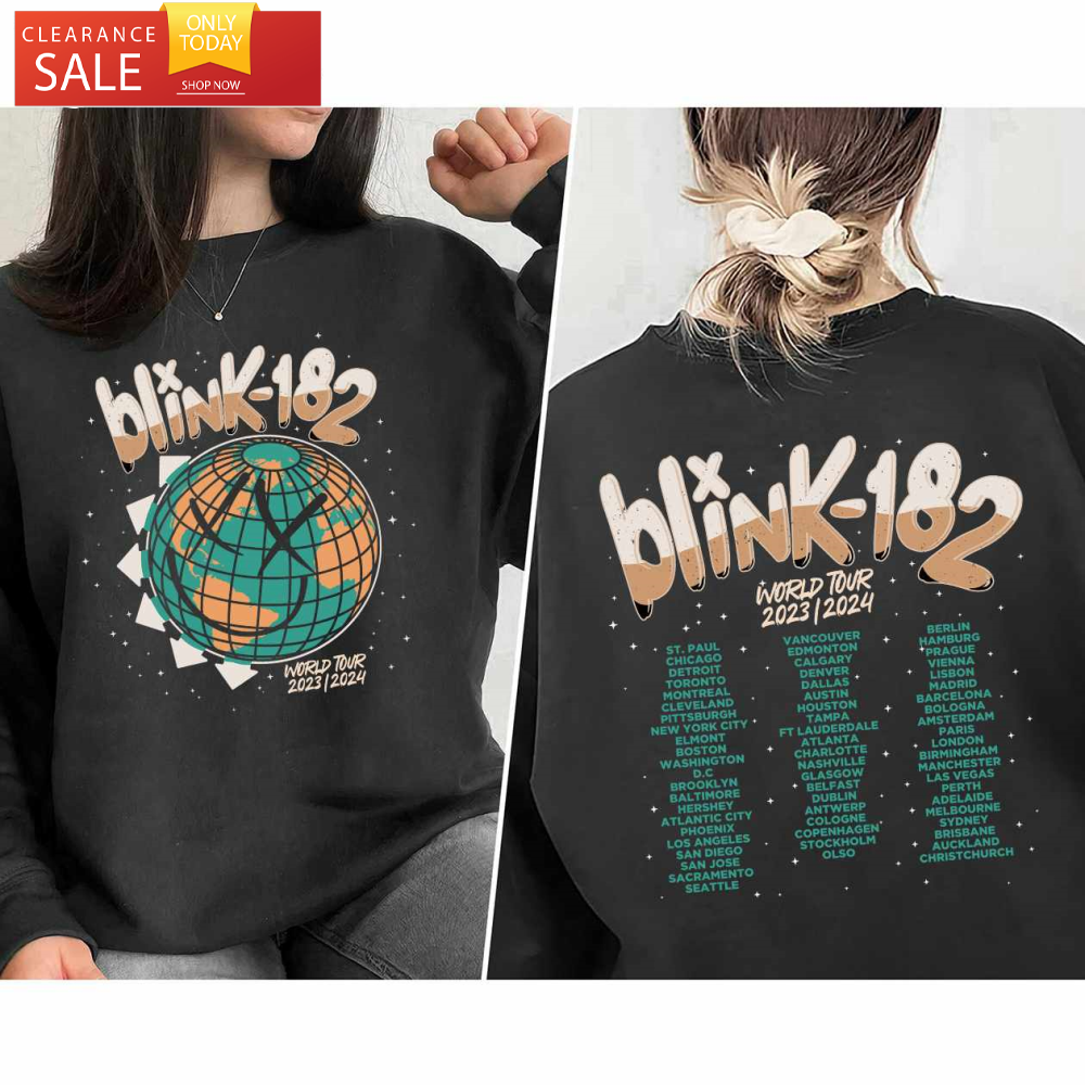 Blink 182 Concert Merch Rock Hard Tour 2023 2024 - Happy Place for Music Lovers.jpg