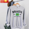 Brazil Shirt Soccer Est. 1822 South America World Cup 2022 Sweatshirt - Happy Place for Music Lovers.jpg
