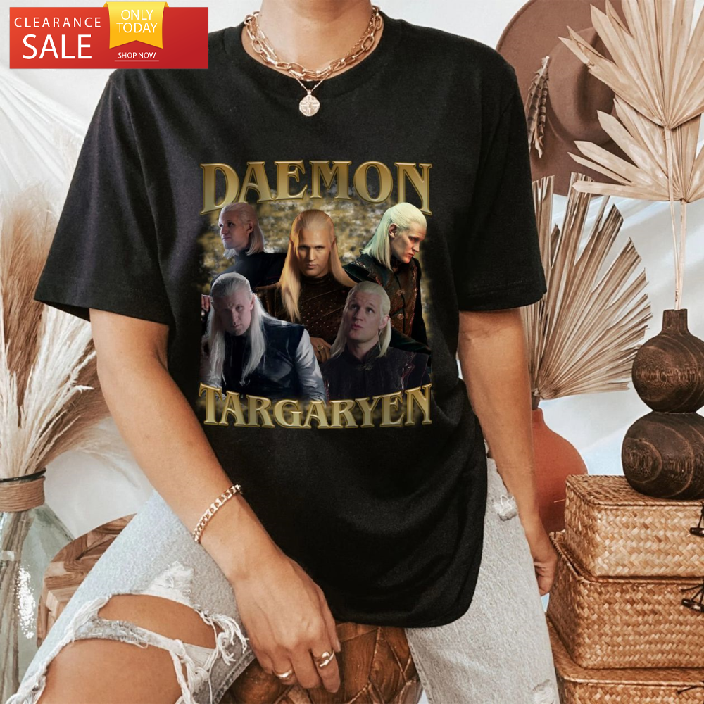 Daemon Targaryen 90s Style T Shirt, House Targaryen Shirt, House of The Dragon - Happy Place for Music Lovers.jpg