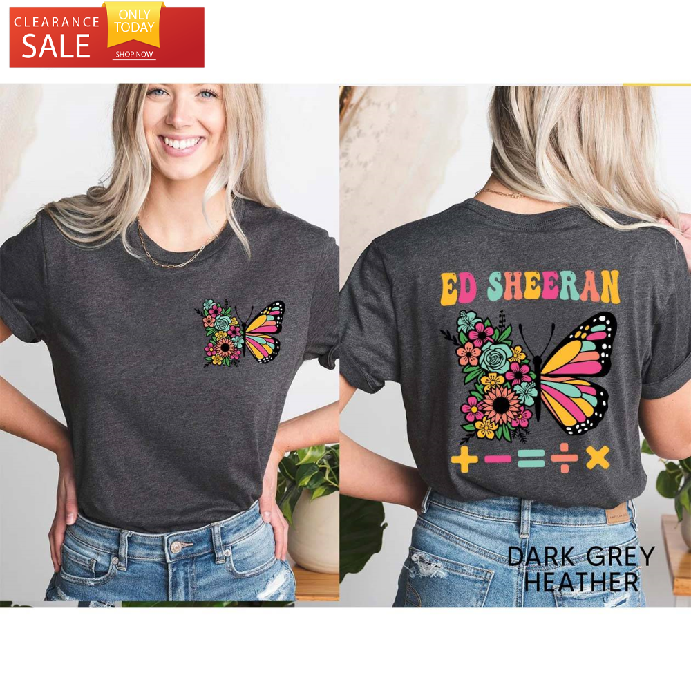 Ed Sheeran T Shirt Women's Mathematics Tour Gift - Happy Place for Music Lovers.jpg