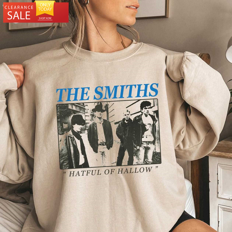 Hatful of Hollow The Smiths Album The Smiths Band T Shirt - Happy Place for Music Lovers.jpg