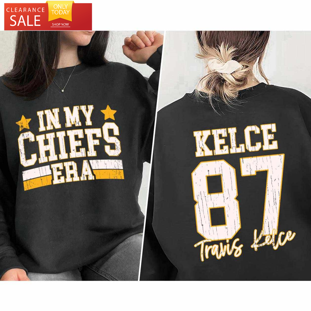 In My Chiefs Era Taylor Swift Kelce Shirt - Happy Place for Music Lovers.jpg