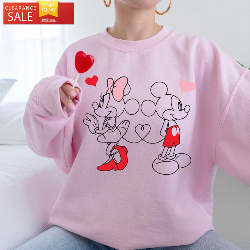 Mickey and Minnie Disney Valentines Day Shirts Valentines for Her - Happy Place for Music Lovers.jpg