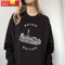 Never Better Funny Skeleton Halloween Sweatshirt, Spooky Season - Happy Place for Music Lovers.jpg