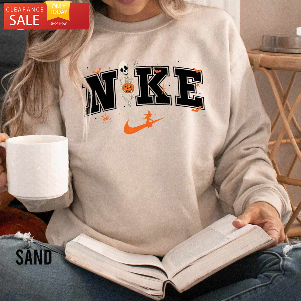 Nike Halloween Sweatshirt Just Boo It - Happy Place for Music Lovers.jpg