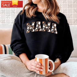 retro halloween mama sweatshirt and hoodie cute ghost shirt happy place for music lovers